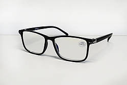 Окуляри для зору комп'ютерні Blue Blocker, з діоптріями +3,50