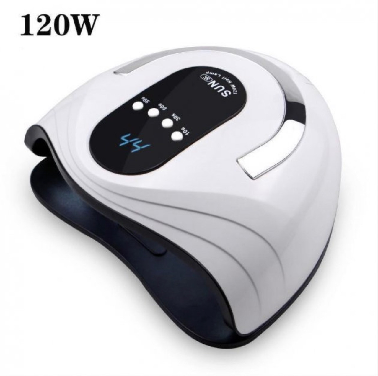 UV LED Лампа для Манікюру SUN S5 (120W) – 42 Діоди, З Таймером, Сенсором Руху та Знімним Дном, Для Двох Рук. Арт 3669, фото 1