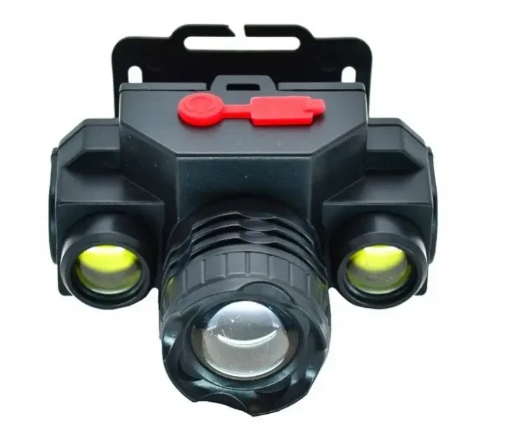 Налобний ліхтар світлодіодний Bailong 1805BL-COB-XPE 18650 ліхтарик на голову, акумуляторний, 4 режими BRW