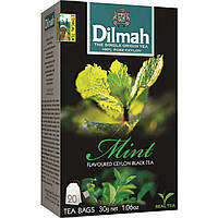 Чай черный пакетированный Dilmah Мята 1.5 г х 20 шт.