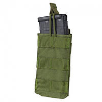 Підсумок для магазину карабіна молле Condor Single M4/M16 Open Top Mag Pouch MA18 Олива (Olive)