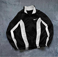 Ветровка мужская олимпийка спортивная куртка N1 - black BUYT Вітровка чоловіча найк олімпійка спортивна куртка