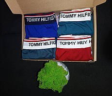 Подарунковий набір чоловічих трусів боксерів Tommy Hilfiger (4 штуки)
