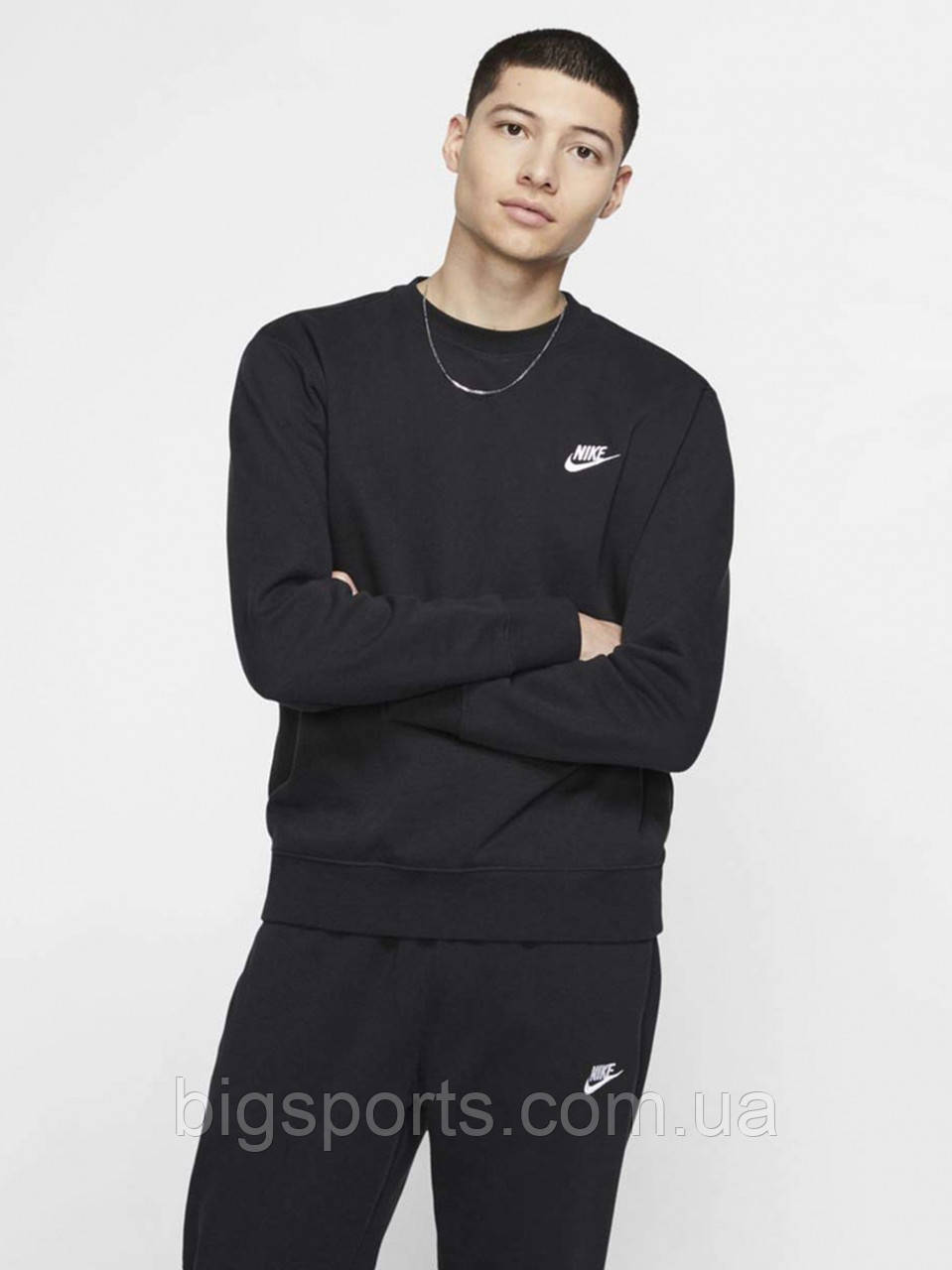 Кофта чол. Nike M Nsw Club Crw Bb (арт. BV2662-010)
