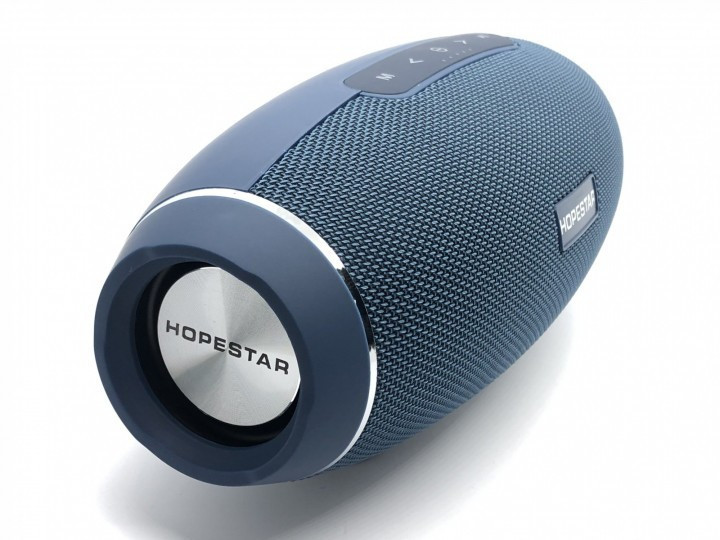 Портативна бездротова Bluetooth Колонка Hopestar H20 Blue, фото 1