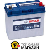 Автомобильный аккумулятор Bosch S4 45Ач 330А (545 156 033/0092S40210)