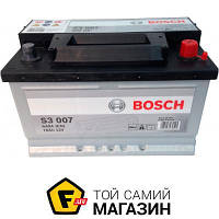 Автомобильный аккумулятор Bosch S3 70Ah 640A (570 144 064/0092S30070)