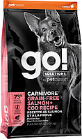 Сухой корм для собак GO! Carnivore Grain Free Salmon + Cod Dog - Гоу! 10 кг с лососем