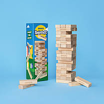 Настільна гра Дженга "Хмарочос" Еко, фото 2