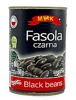 Квасоля чорна консервована Fasola czarna M&K, 400г