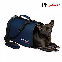 Сумка-переноска Pet Fashion «Vesta» для собак и кошек, 38х22х22 см, синяя