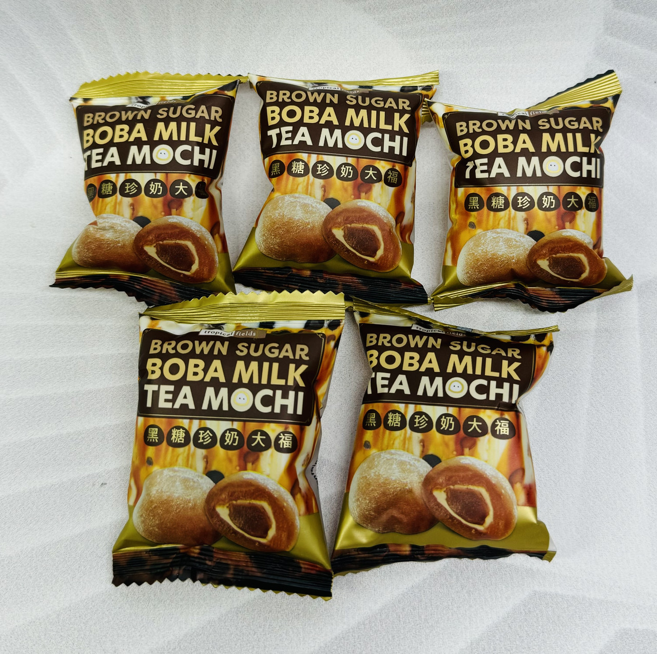 Японський десерт моті Boba Milk Tea Mochi 5шт