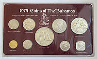 Багамские острова, Годовой набор 1974 из 9 монет