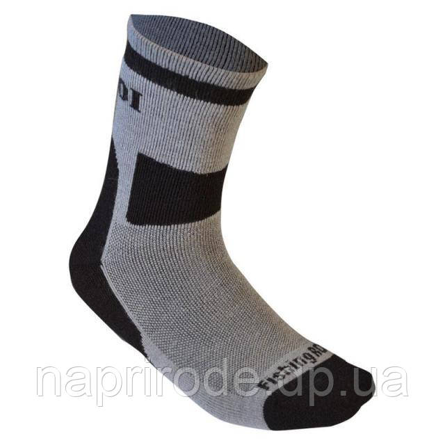 Шкарпетки FR Heat Control (вовна) чорно-сірі р.43-45 (66-43-45)