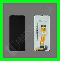 Дисплей Samsung A025 A02s 2021 с сенсором, черный (оригинальные комплектующие)