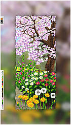 Схема для вишивання бісером на підрамнику (полотно) "Пейзаж. Весна"