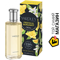 Туалетная вода Yardley London Freesia & Bergamot 125мл (5056179301658)