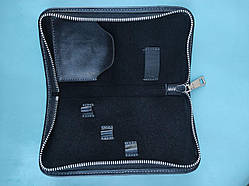 Шкіряний чохол для манікюрних інструментів