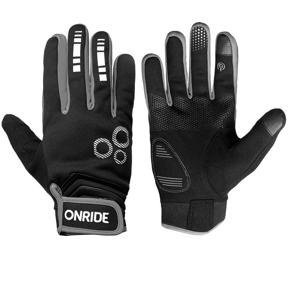Велорукавиці OnRide Pleasure 20 XXL чорний/сірий Art 610423