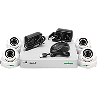Комплект відеоспостереження для внутрішньої установки на 4 камер GV-K-S12/04 1080P
