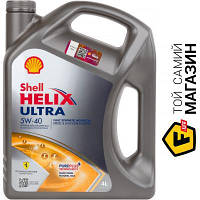 Моторное масло синтетическое Shell Helix Ultra 5W-40 4л