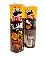 Чіпси прінглс Pringles Flame Spicy BBQ, 160г