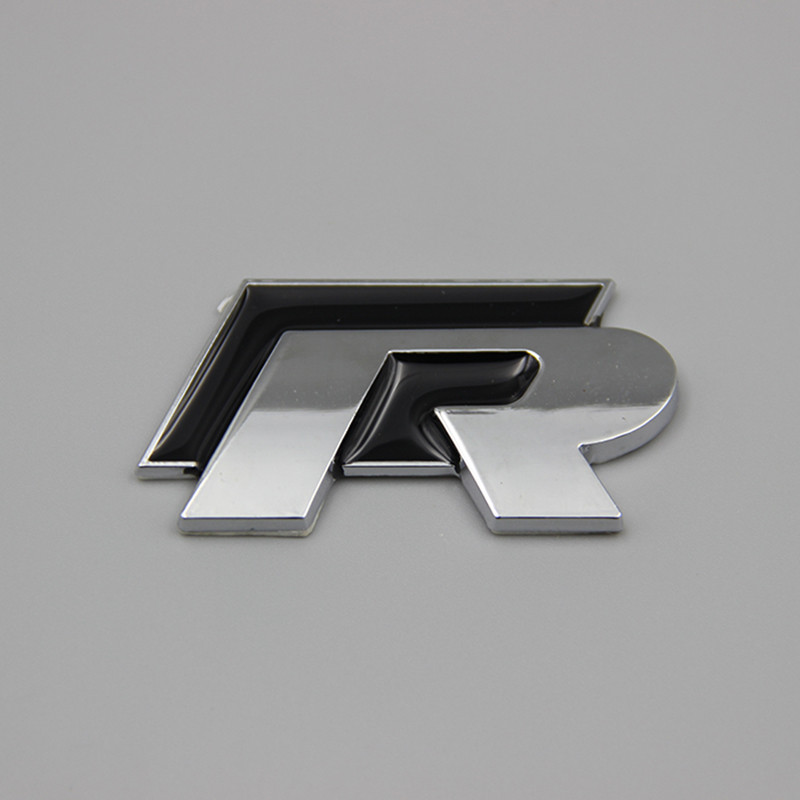 3D емблема R:серія R-line - чорний