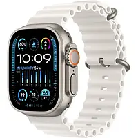 Смарт-часы Apple Watch Ultra 2 49mm GPS + Cellular Titanium Case with Ocean White Band (MREJ3) (2023)