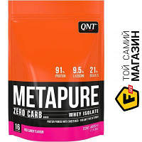 Протеин QNT Metapure Zero Carb 480г, красные конфеты
