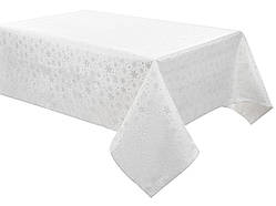 Скатертина тефлонова новорічна на стіл Copo Lurex teflon 160х180 см 715-346