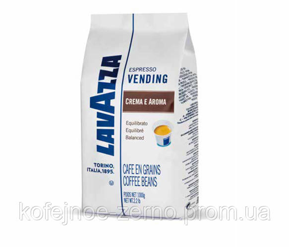 Кава Lavazza Crema Aroma Vending в зернах 1 кг