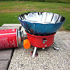 Плитка газова портативна з вітрозахистом KOVAR K-203, фото 4