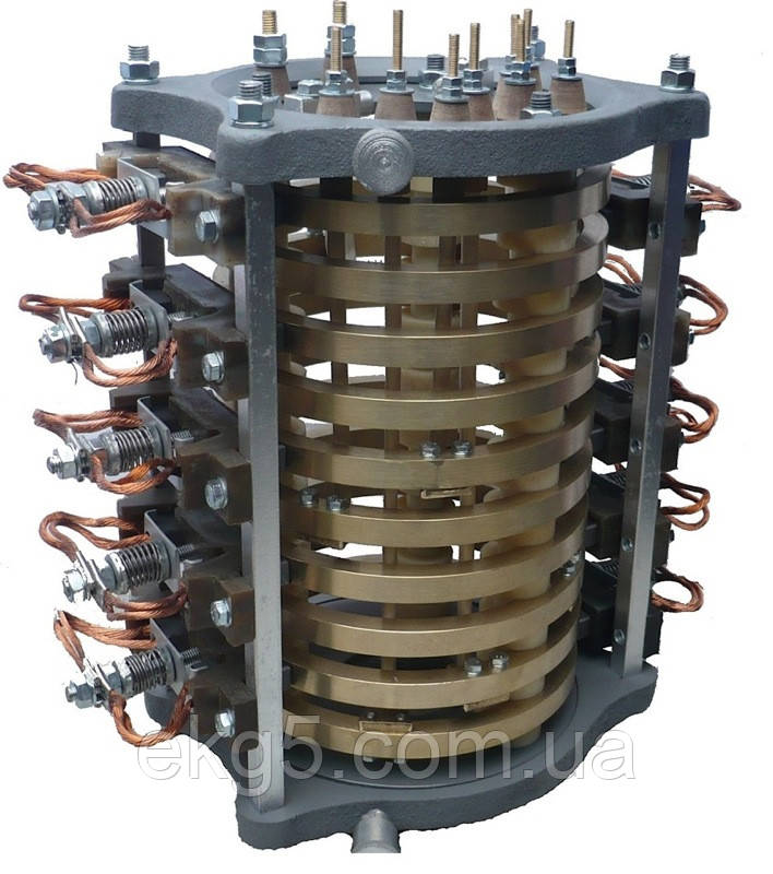 Струмознімач (струмоприймач) для кранів ДЕК-251, Дек-321, Дек-631, РДК-25, РДК-250, МКГ-25, Токознімач крана, фото 1
