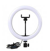 Кільцева LED-лампа Ring Light QX-260 26 см від USB