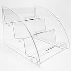 Товарна гірка універсальна на 3 полиці для шоколадок, батончиків 300х220х280мм, фото 5