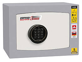 Сейф зламостійкий Griffon H.26.E WKP (ВxШxГ:260x350x274), 1 клас, сейф проти зламу, сейф для грошей