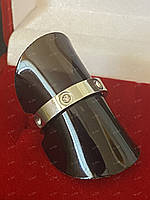Кольцо Картье, кольцо Cartier, с фианитами Бархатный футляр