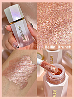 Рідкий кремовий хайлайтер для макіяжу обличчя SHEGLAM GLOW BLOOM LIQUID HIGHLIGHTER BELLINI BRUNCH