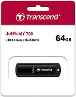 Флешнакопичувач Transcend 64 GB USB 3.1 JetFlash 700 Black