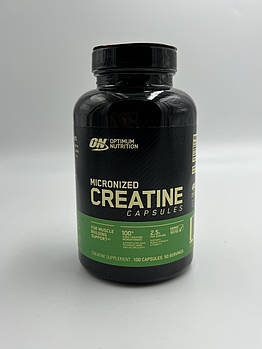 Optimum Nutrition, Micronized Creatine, 2500 мг (100 Capsules)