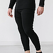 Чоловіча термо білизна для зими чорна BioActive, Розмір XL + Подарунок Термоноски / Термо кофта + термо штани для чоловіків, фото 2