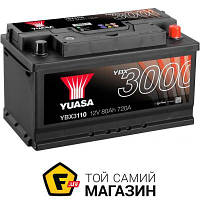 Автомобильный аккумулятор Yuasa Yuasa 12V 80Ah SMF Battery (0) (YBX3110)