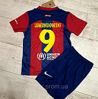 Детская футбольная форма Б.А.Р.С.Е.Л.О.Н.А. Lewandowski