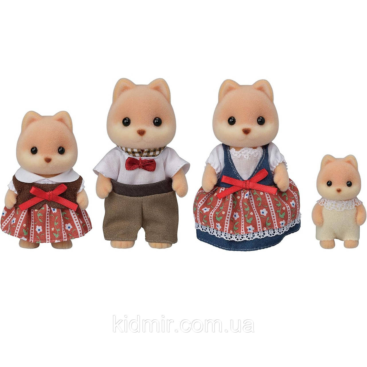 Sylvanian Families Сім'я Карамельних собачок Calico Critters CC1880