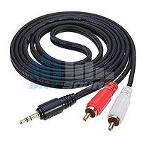 Межблочный кабель Mini Jack - 2RCA SKY SOUND RC-002 (3m) PRO