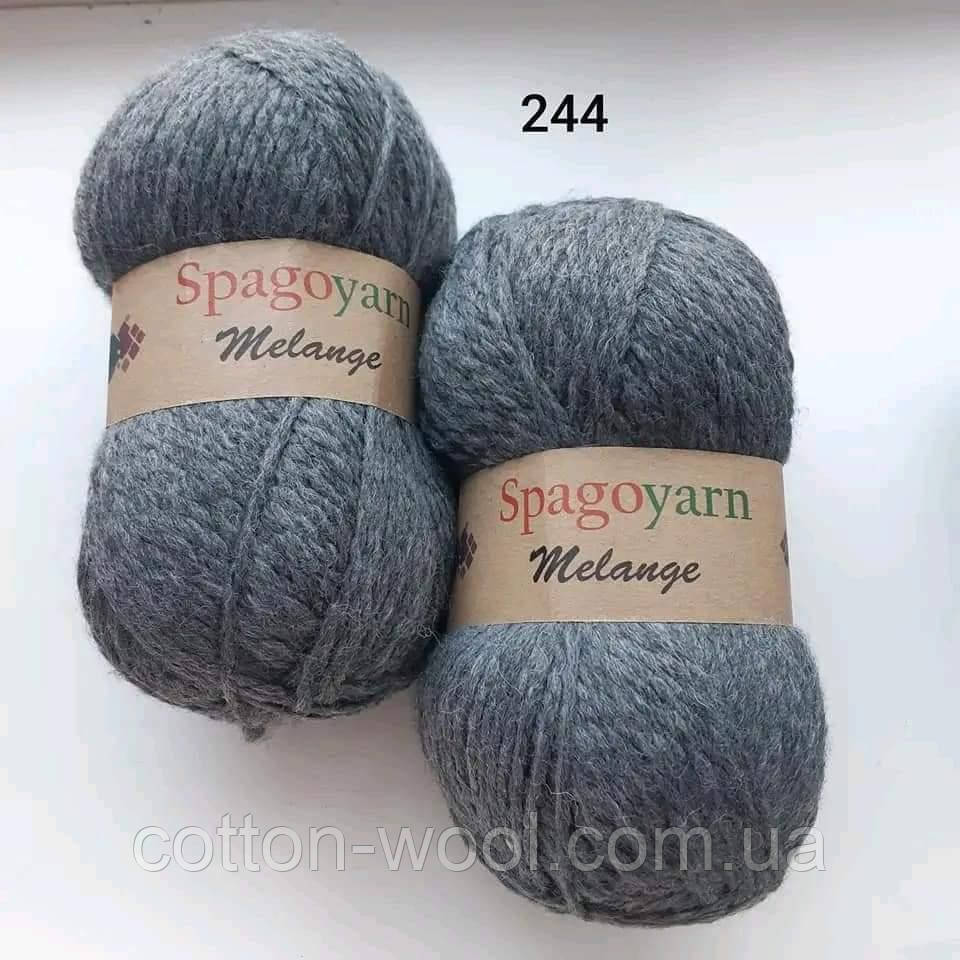 Spagoyarn  Melange Wool 20% шерсть 80%акрил