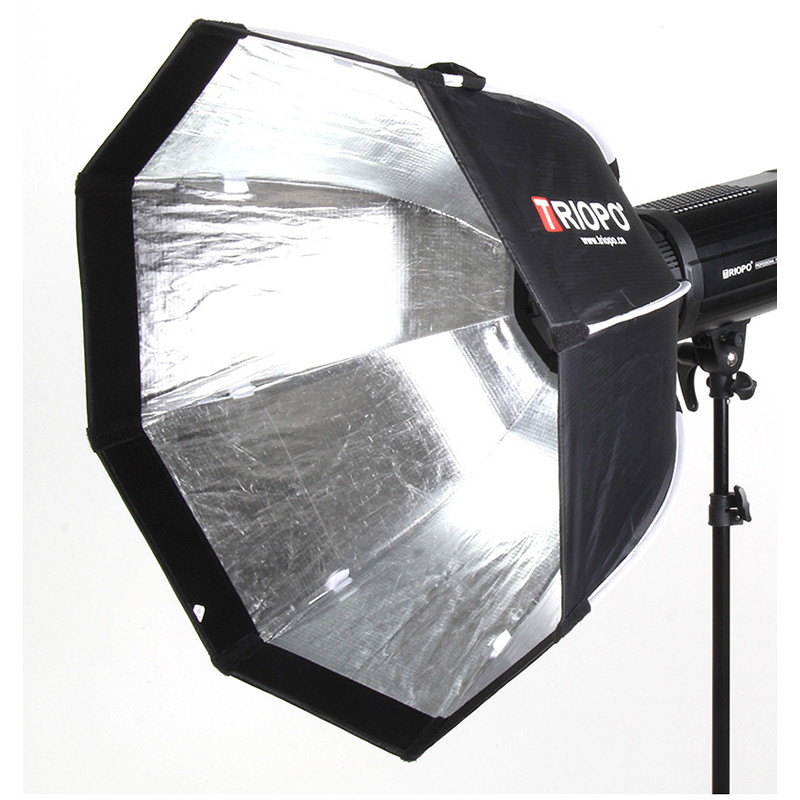 Софтбокс, рассеиватель, диффузор (Softbox), октобокс Triopo - K2-90 с байонетом Bowens / Elichrom - Extreme - фото 6 - id-p2014507098