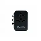 Мережевий перехідник Verbatim UTA-03 PD30W Black (2xUSB-A /3xUSB-C) (49545), фото 3