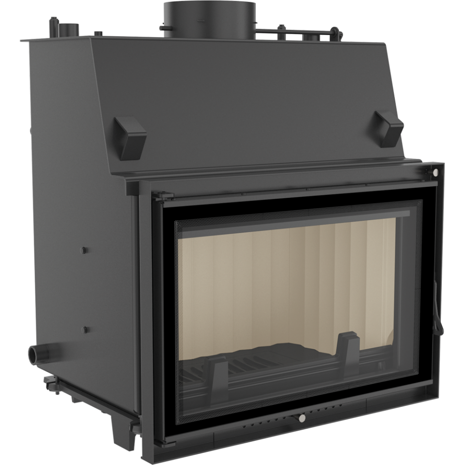 Топка з водяним контуром Kratki OLIWIA 22 deco + змійовик, фото 1