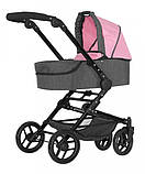 Іграшкова коляска для ляльки класична CARRELLO MAGIA 9636 PINK Коляска для ляльки, фото 2